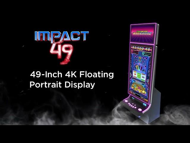 The IMPACT 49 Slot Cabinet, by Eclipse Gaming