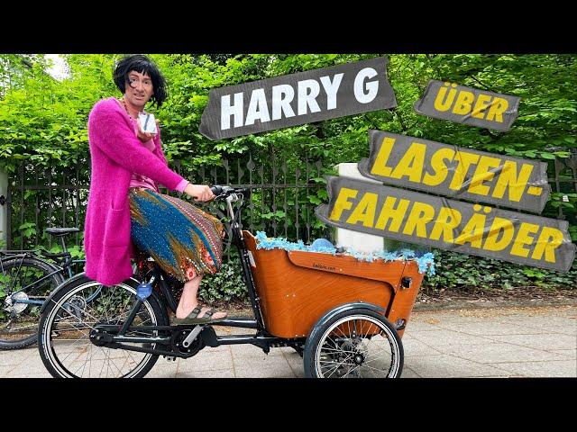 Harry G über Lastenfahrräder