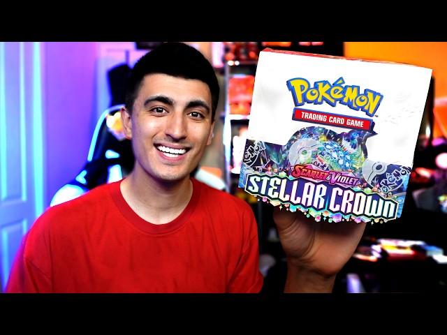 What's Inside!? Pokemon Stellar Crown Booster Box Opening!