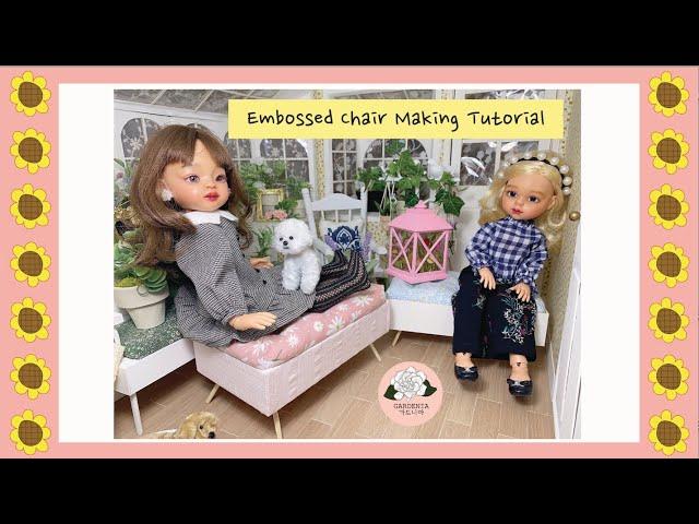 Doll Embossed Chair Making Tutorial