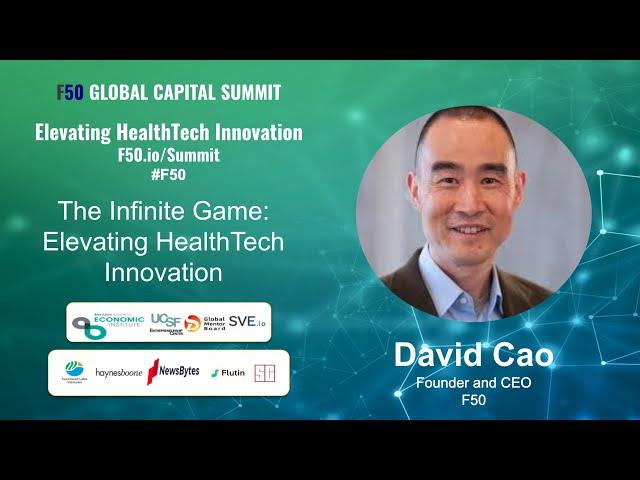 David Cao F50 Global Summit Welcome Speech: The Infinite Game - Elevating HealthTech Innovation