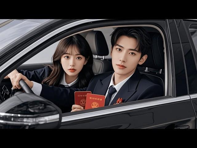 女孩開車被小夥追尾，誰知賠償竟是領結婚證，領證後才發現小夥竟是公司總裁，女孩從小員工變身總裁夫人，被總裁寵上天！【全集】#一口氣看完 #甜寵 #CEO #虐戀 #處子血 #處女 #初夜