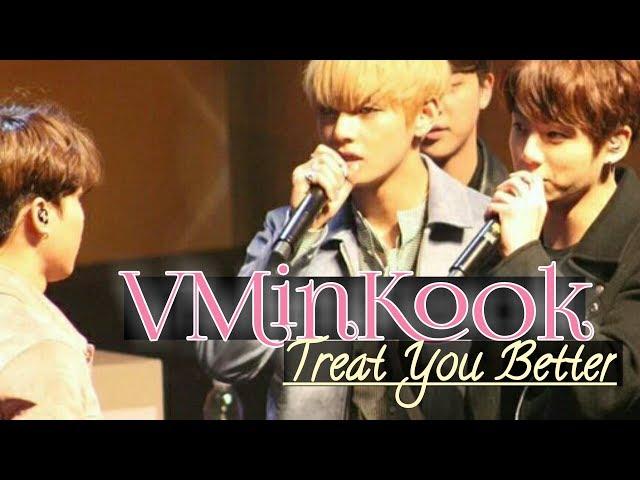 [VMINKOOK/뷔민국] Treat You Better【FMV】