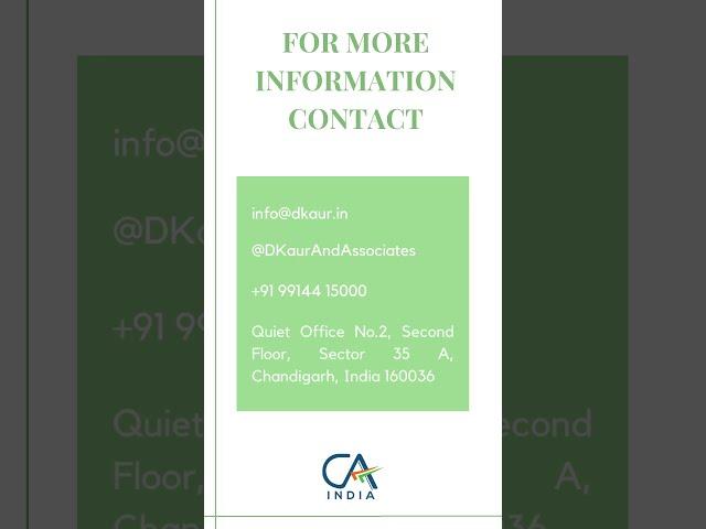 When are GTA Services Exempt? #shorts #gst #ca #cafirm #charteredaccountant #indiantax #taxation