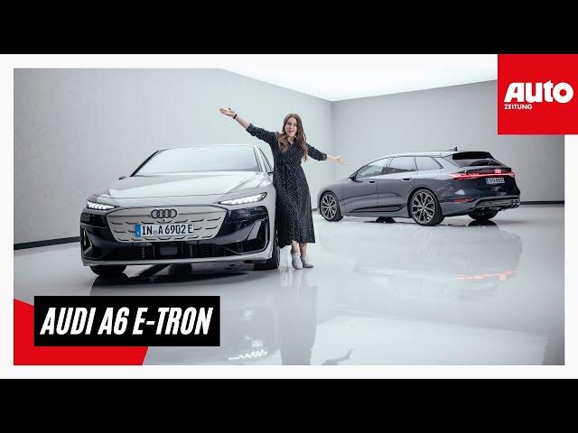 Audi A6 e-tron (2024): Audis Elektro-Kombi ist da! | AUTO ZEITUNG