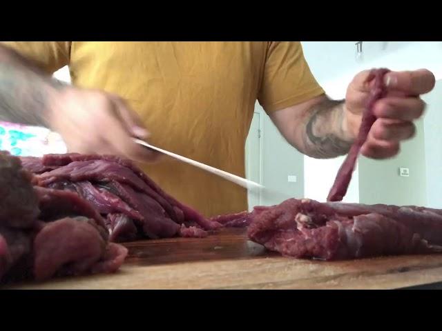 Harvested and Prepared Venison
