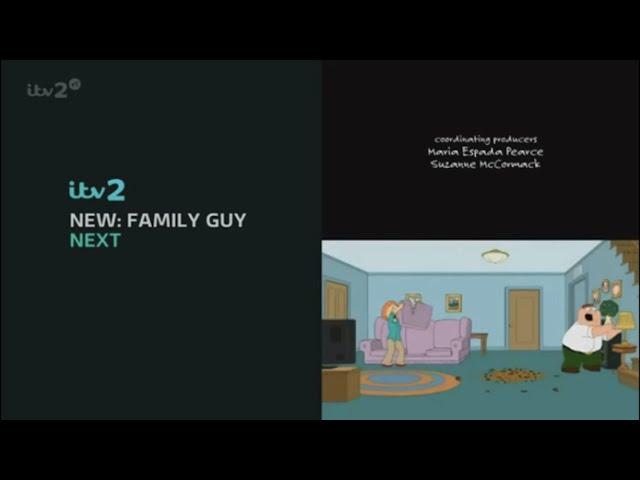 ITV2 Continuity - Monday 26th October 2020 - Family Guy Season 19 Official UK Premiere