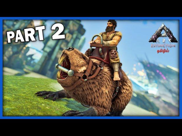 Taming GOD LEVEL LOOT Collecting Dino's! | Ark - Extinction | Majaako Gaming | Ep # 02 | Tamil