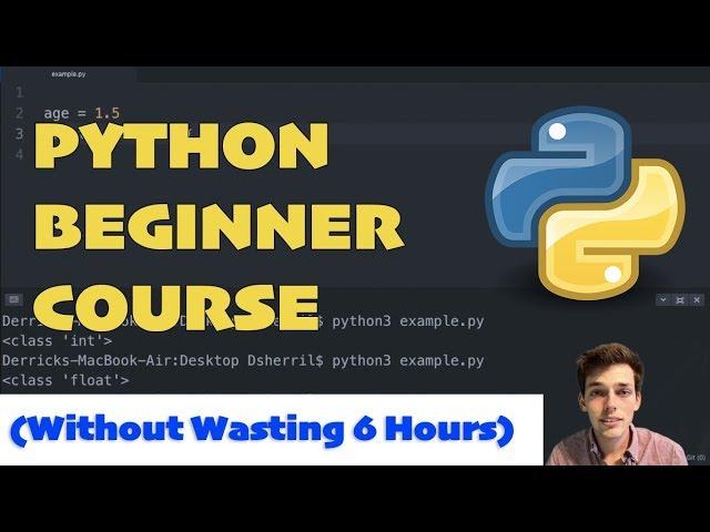 Learn Python - Course for Beginners [Accelerated Tutorial]