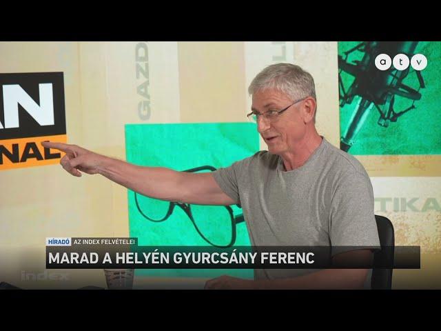 Marad a helyén Gyurcsány Ferenc