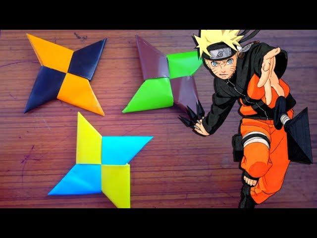 How to make Origami Shuriken NARUTO | easy origami | Paper Craft