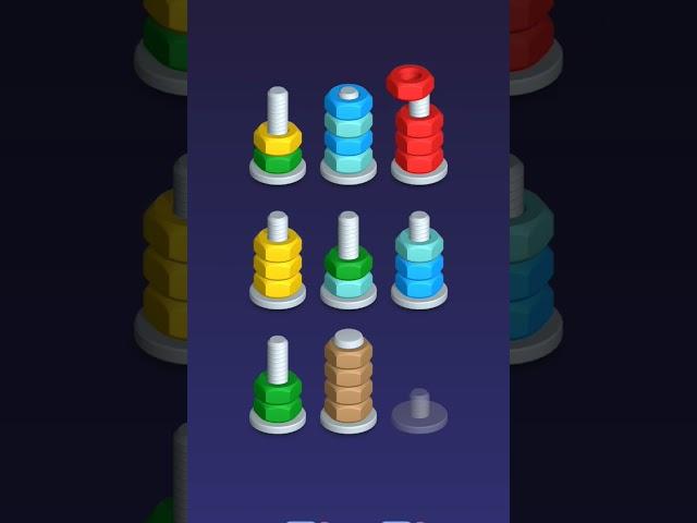 Nut Bolt Sort #games #ballgames #childrensplace #outdoorgames #kidzplay #shorts #youtubeshorts