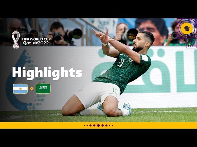 HUGE upset by sensational Saudis | Argentina v Saudi Arabia highlights | FIFA World Cup Qatar 2022