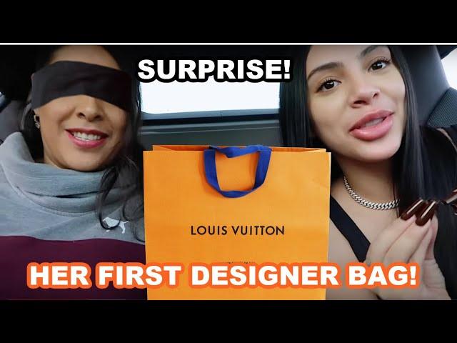 BUYING MY MOM HER FIRST DESIGNER BAG!