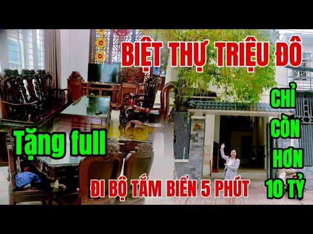  Siêu Phẩm Biệt Thự Góc 2 Mặt Tiền Đẳng Cấp Tại Nha Trang Tặng Nội Thất Gỗ Lim Cao Cấp, Gần Biển.