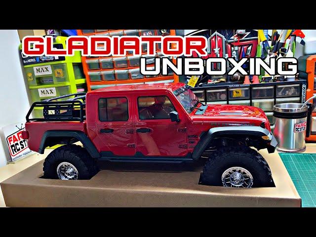 UNBOXING AXIAL SCX10 iii GLADIATOR READY TO RUN RC CRAWLER