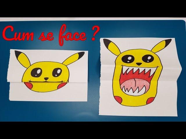 ️DIY - Pikachu - Invata cum se face | Desenez si Colorez Pokemon