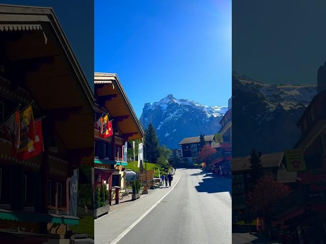 Switzerland  #swissvillage #nature #travel #mountains #swisstown #viralvideo #shorts #alps