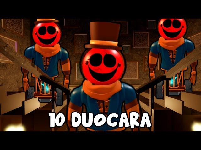 I BEAT MANSION with 10 DUOCARA BOTS! (PIGGY Challenge)