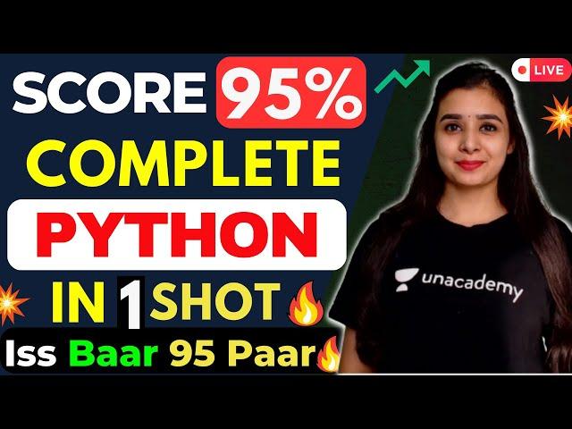 Complete Python in One Shot String ,  List , Tuple & Dictionary  Class 12 Computer Science