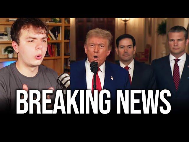 Trump SPEAKS LIKE IDIOT after Bombing Iran