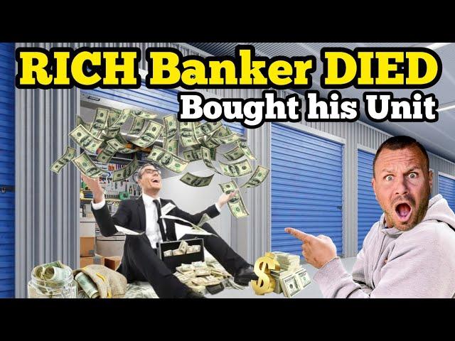  RICH BANKER DIED And I Bought His Abandoned Storage Unit