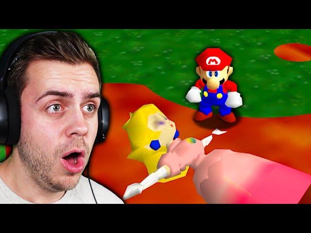 Mario 64, But Something Happened to Peach...