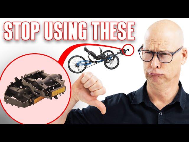 SAFEST Alternatives to Recumbent Trike Pedals