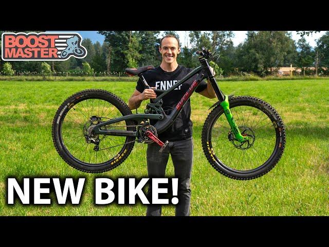 NEW DOWNHILL BIKE!! - New Bike Day & First ride! :) | Jordan Boostmaster