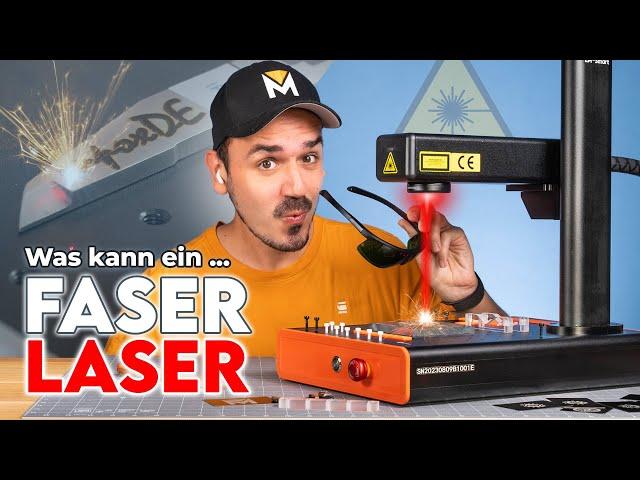 Günstiger FASERLASER für schnelle GRAVUR | EM-Smart Basic 1 Test