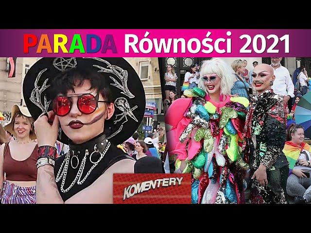 PARADA RÓWNOŚCI 2021: Potwór GENDER i wyznawczyni SZATANA