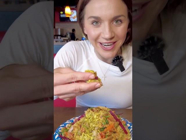 Trying BHEL PURI For The First Time! #indianfood #reaction