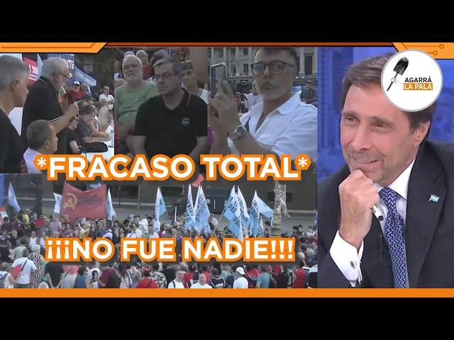 ¡NO FUE NADIE! FEINMANN NO AGUANTÓ LA RISA POR EL FRACASO DE UN ACTO ANTI-MILEI "UN JUICIO POLÍTICO"