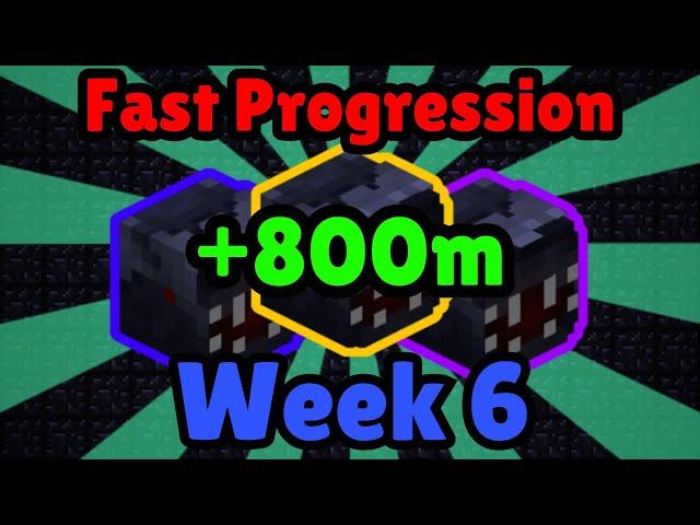 Making 800m IN ONE WEEK | Fast Progression [6] | Hypixel Skyblock