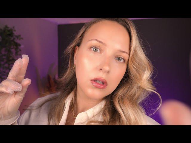 ASMR Ear Cleaning, Exfoliation, Hearing Exam, Soothing Ear Brushing, Ear to Ear Whispers | 360 Sound