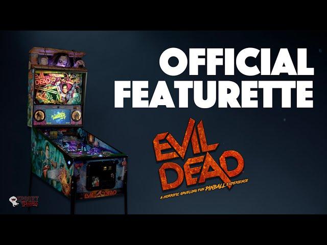 Evil Dead Pinball Featurette (Spooky Pinball, 2024)