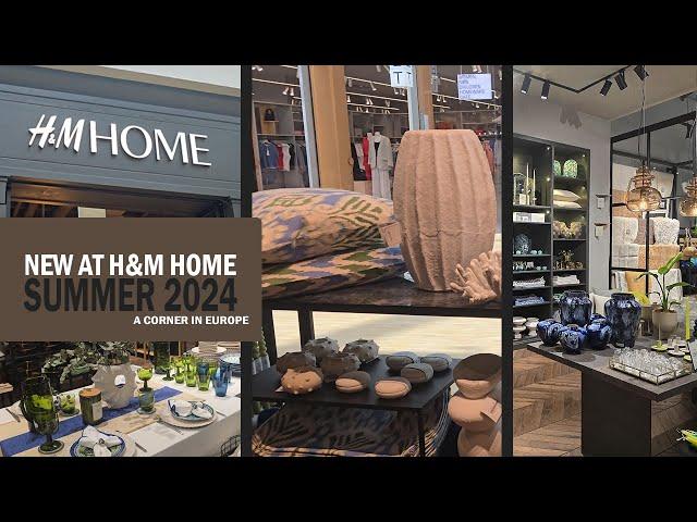 NEW AT H&M HOME SUMMER 2024 | H&M HOME SHOP WITH ME