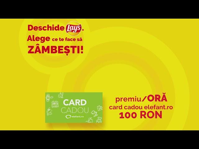 Câștigă premii pe oră cu Lay’s!