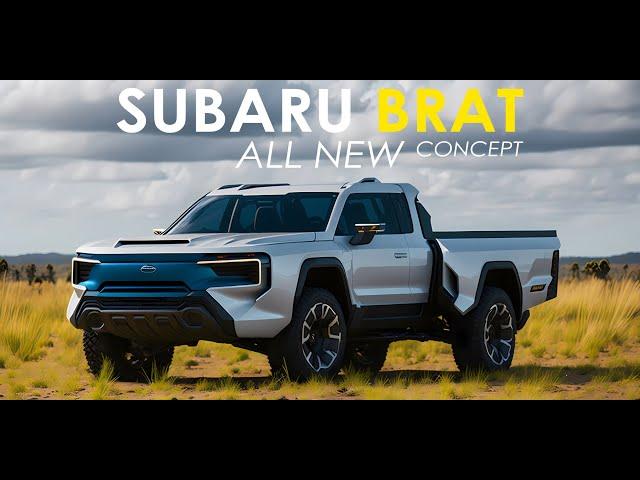 Subaru Brat All New Concept Car, AI Design