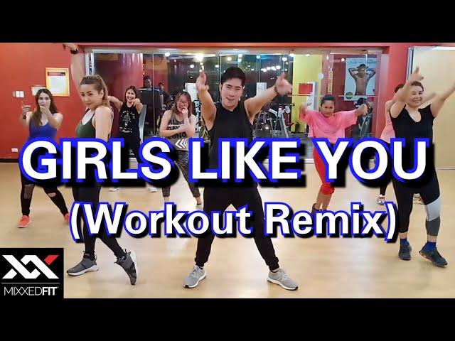 GIRLS LIKE YOU | MIXXEDFIT® | (Workout Remix) | Dance Workout |