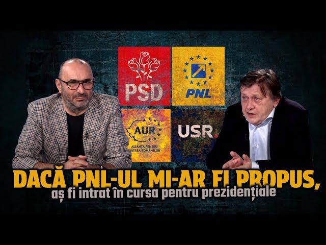 Marius Tucă Show - Invitat: Crin Antonescu. "George Simion are șanse să intre în turul 2!"