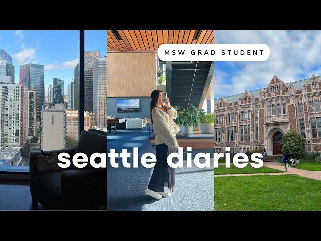 week in my life as a grad student in seattle | university of washington