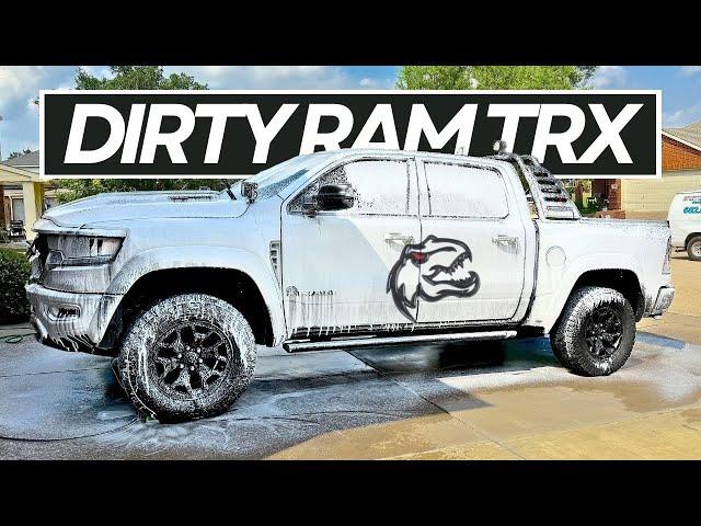 Dirty Ram TRX Exterior Detailing ASMR | E.S.A Details