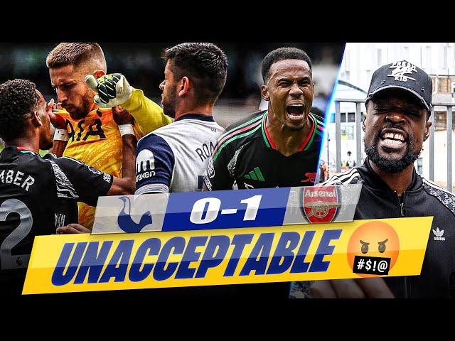 3 LOSSES AT HOME IN A ROW IS UNACCEPTABLE  I'M FUMING!!! Tottenham 0-1 Arsenal EXPRESSIONS REACTS