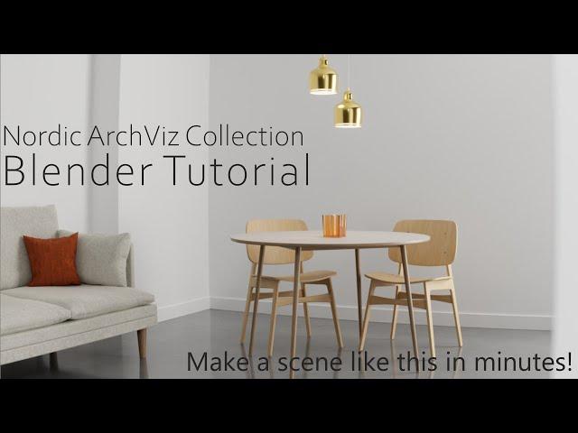 Nordic ArchViz Collection - Tutorial