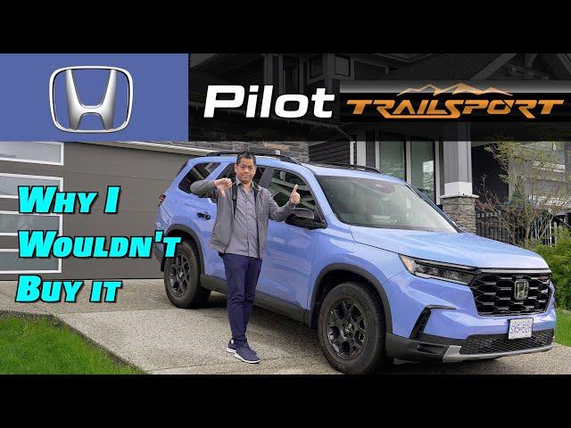 NEW 2023 Honda's Pilot TrailSport is Awesome -  However, I wouldn’t buy it