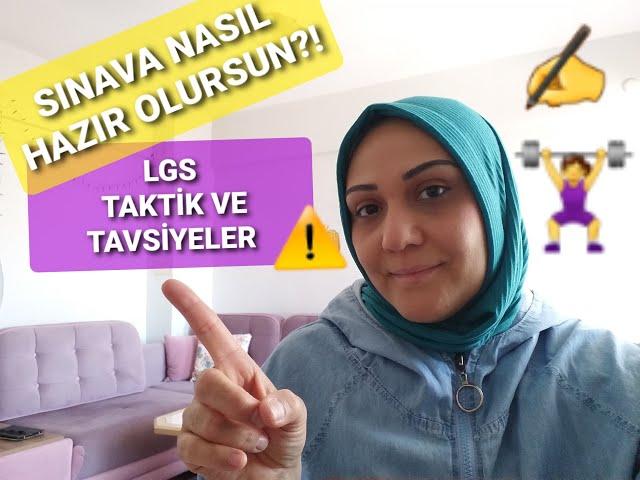 LGS TAKTİKLERİ -SINAV SÜRECİ NASIL İŞLEYECEK?-BİZİ NELER BEKLİYOR?