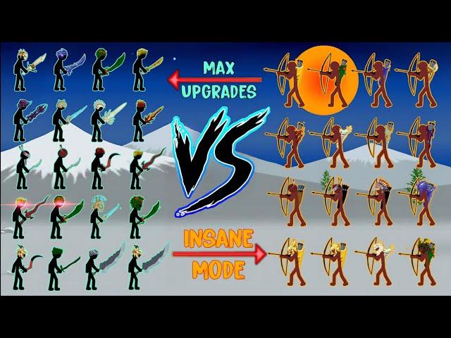 All Swordwraths Vs All Archers | Stick War Legacy