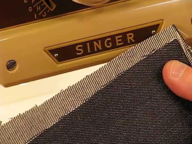 Amazing Singer 401a Special - 10 Layers of Heavy Grade Denim