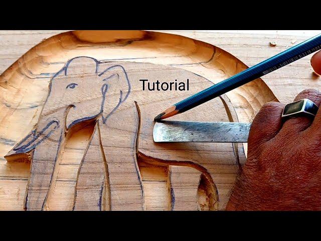 Beginners wood art tutorial || UP wood art